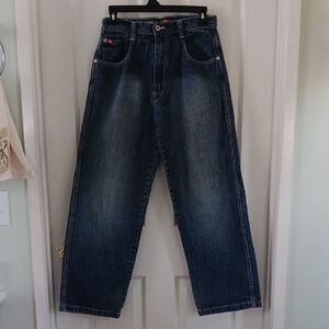 Classic Men's Blue Denim Jeans
